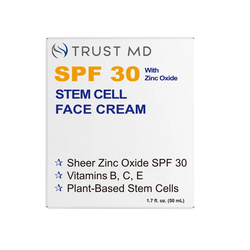 Sun Defense Sun Defense SPF 30 Face Cream + Vitamins – TrustMD | Skincare Science