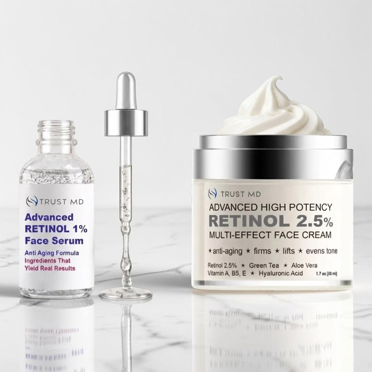 Anti Aging Set With Retinol Duo