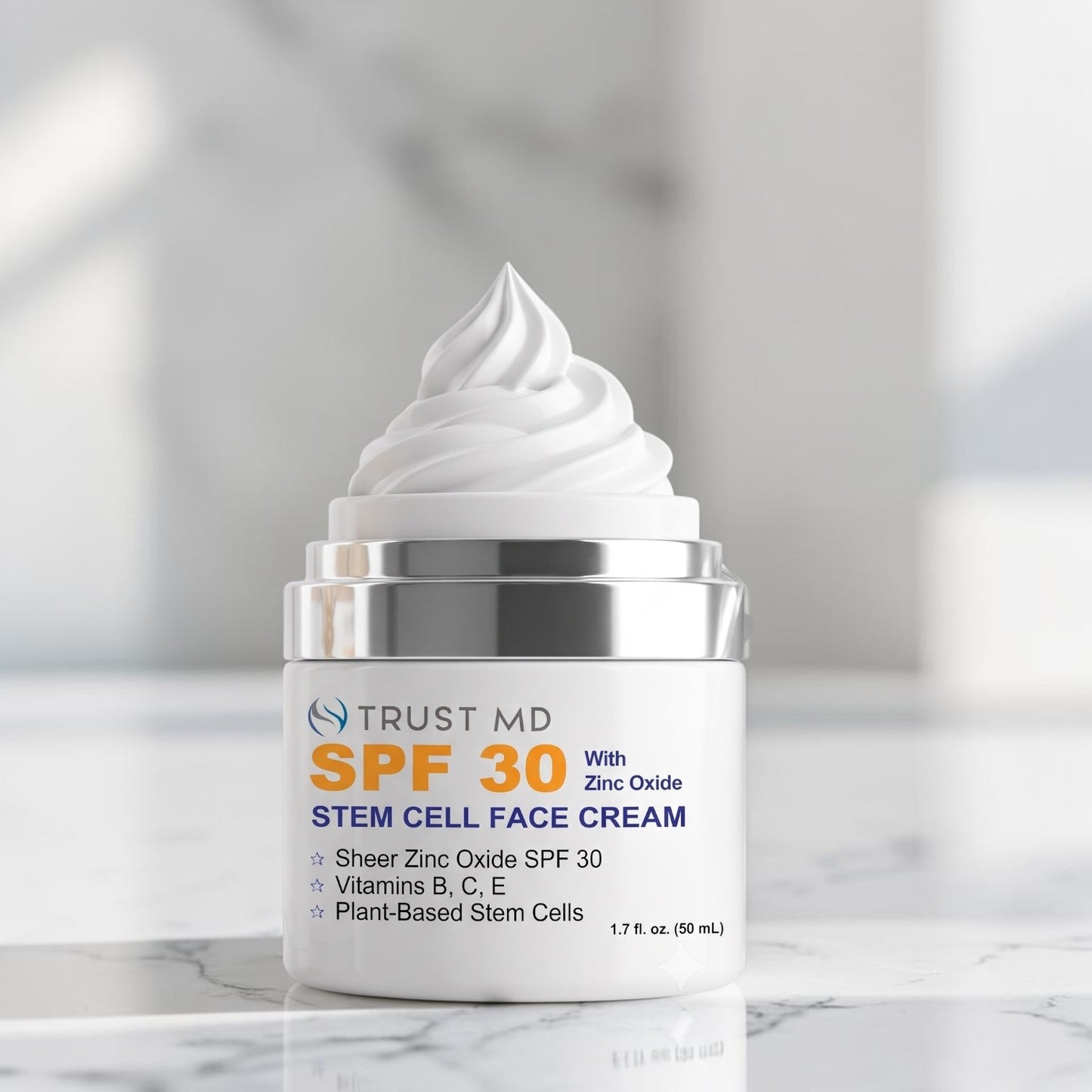 Sun Defense SPF 30 Face Cream + Vitamins