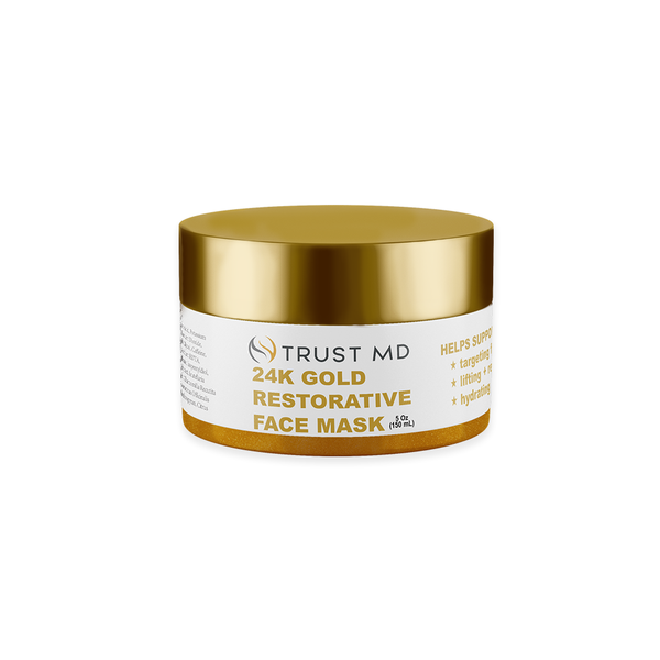 24K Restorative Gold Face Mask – TrustMD | Skincare Science