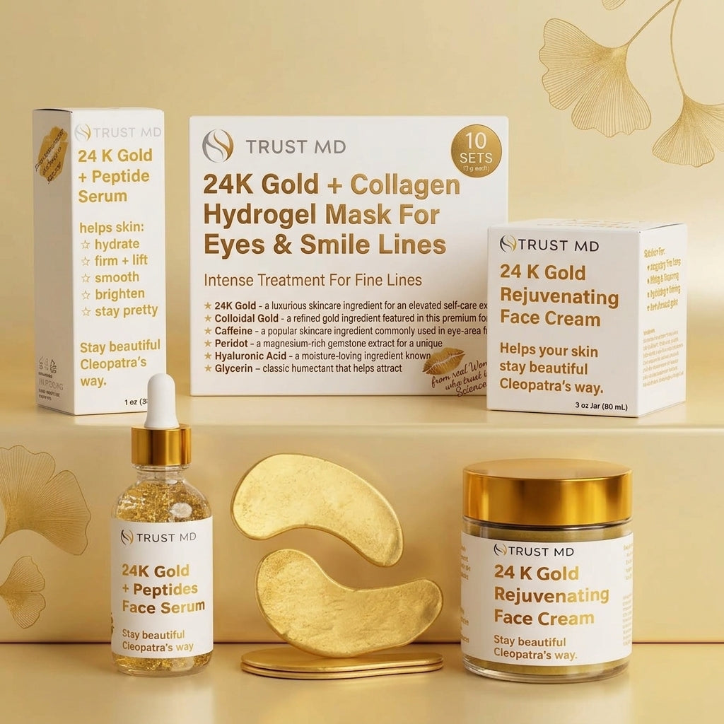 24K Gold Set - The Ultimate Goddess Trio