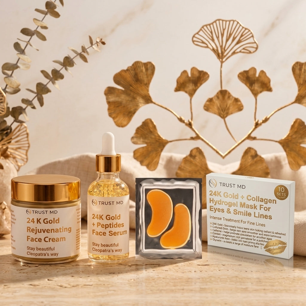 24K Gold Set - The Ultimate Goddess Trio