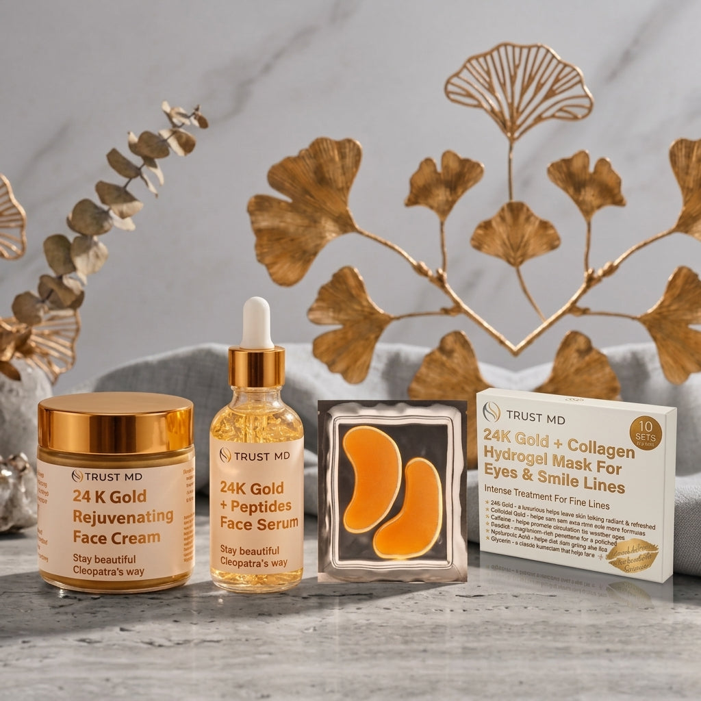 24K Gold Set - The Ultimate Goddess Trio