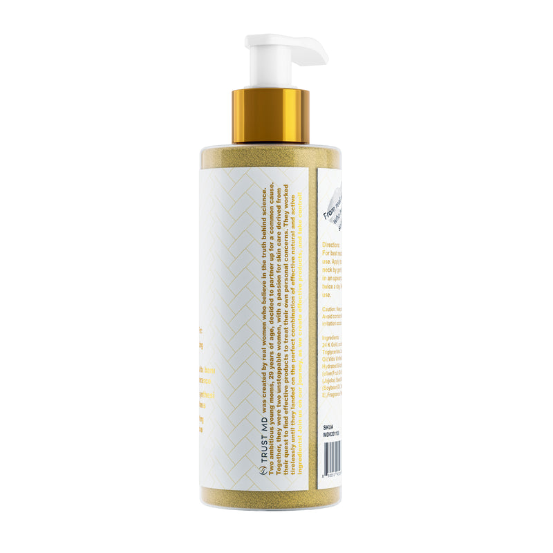 24K Gold Body Lotion with Shimmer