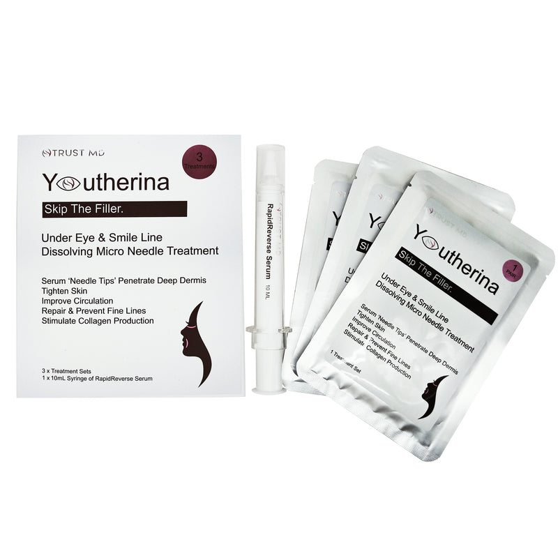 Youtherina Dissolving Micro Needle Treatment For Under Eyes & Smile Lines